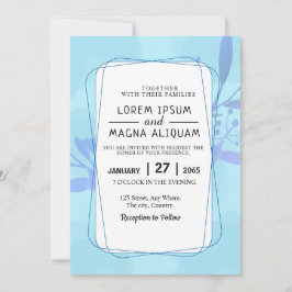 Convites Coleção de design de Noivado de casamento e