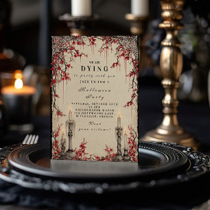 Convites Coleção de Halloween à Vela Assombrada