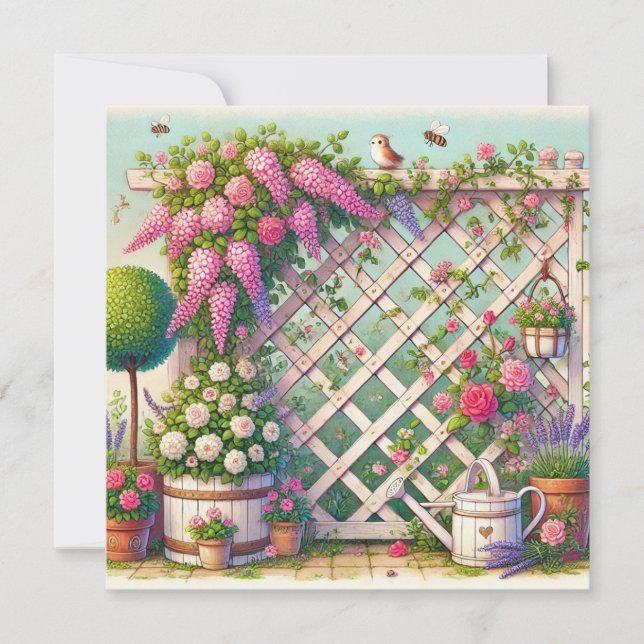 Convites Coleção de Jardins - 3º Portão (Frente)