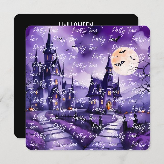 Convites Coleção de Outono Popular de Abóbora (Frente/Verso)