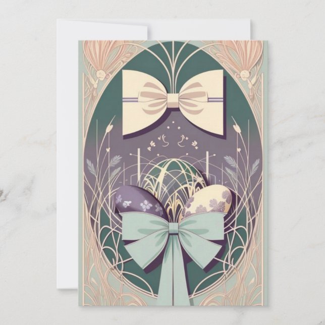 Convites Coleção de páscoas (Frente)