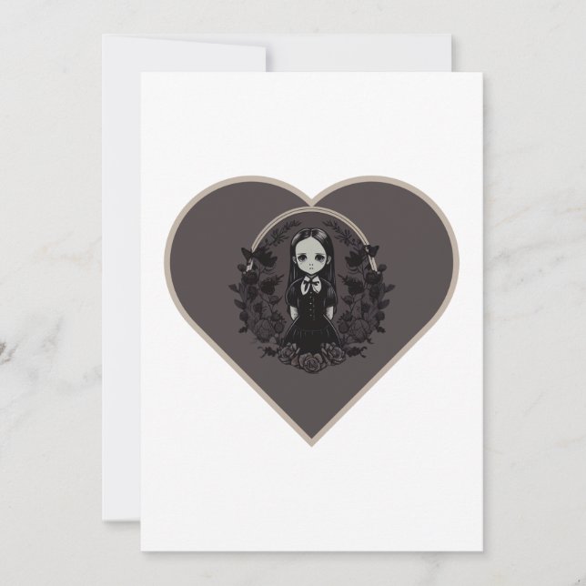 Convites coleção "família assustadora" (Frente)