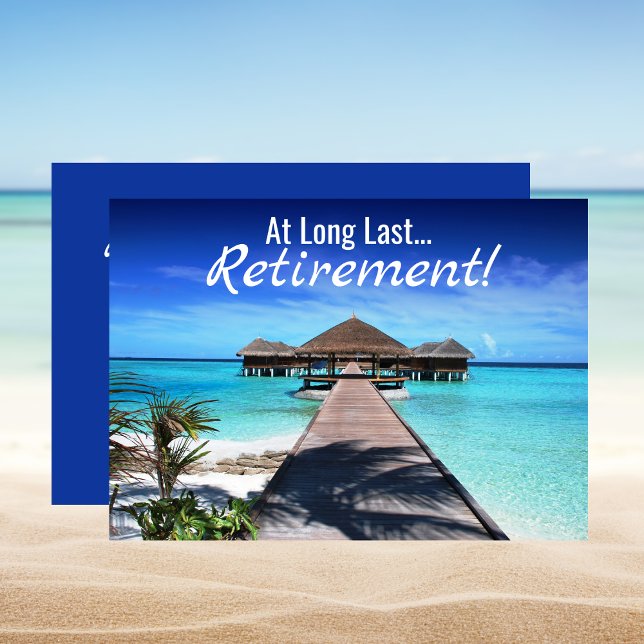 Convites Colega do Partido da Celebração de Reforma (Retirement Celebration Party Colleague Invitation)