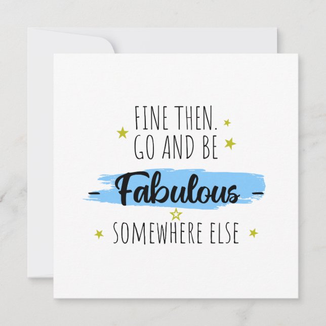 Convites Colega Saindo, Saindo Farewell Gift (Frente)