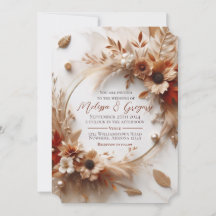 Colheita de Halloween do outono de casamento outon