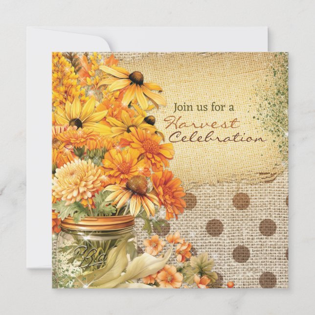 Convites Colheita Encontro (Frente)