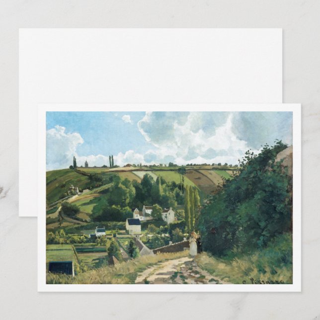 Convites Colinas Familiares de Marco para Download (Frente/Verso)