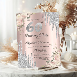 Convites Colírio de prata, Rosas 60º aniversário