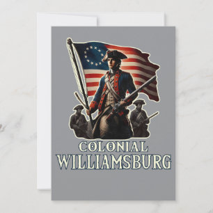 Convites Colonial Williamsburg Colonial Soldier Vintage