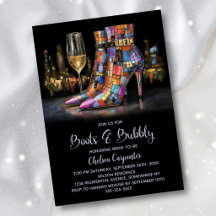 Colorful Boots and Bubbly Bridal Shower
