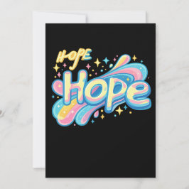 Convites Colorful Hope Graffiti - Y2K Sparkle Aesthetic