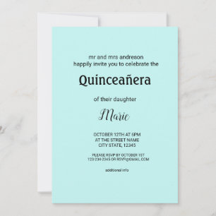 Convites Colorida d'água adicione seu nome ao texto editáve