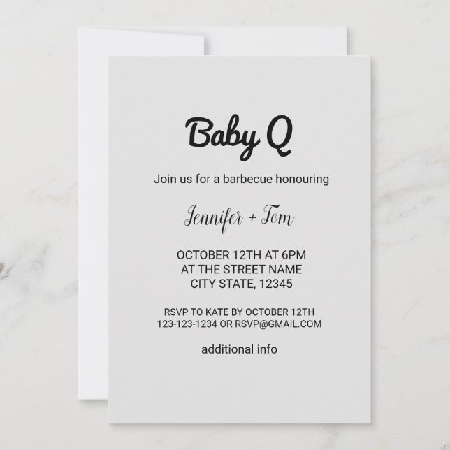 Convites Colorida d'água adicione seu nome ao texto editáve (Frente)