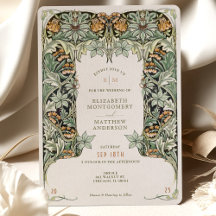 Columbine Morris Casamento vintage vitoriano