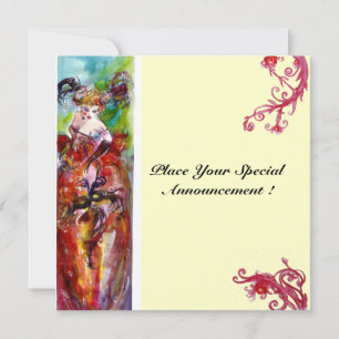 Convites COLUNA, Doce Sessenta Mascarada