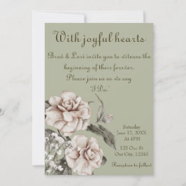 Convites Com Corações Alegres