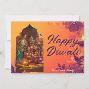 Convites Com foto e texto personalizado Spark & Spirit card