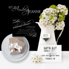 Convites Coma, Beba, Casem-Se, Janto De Ensaios