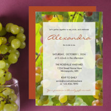 Coma, Beba e Celebre a Noiva como Uvas Considerada