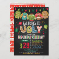 Coma, beba e faça uma festa de suor de Natal feia