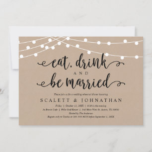 Convites Coma, beba e se case, Janto de ensaio russo