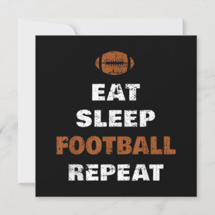 Convites Coma Futebol Dormir Repita Amor Futebol Vintage Gi