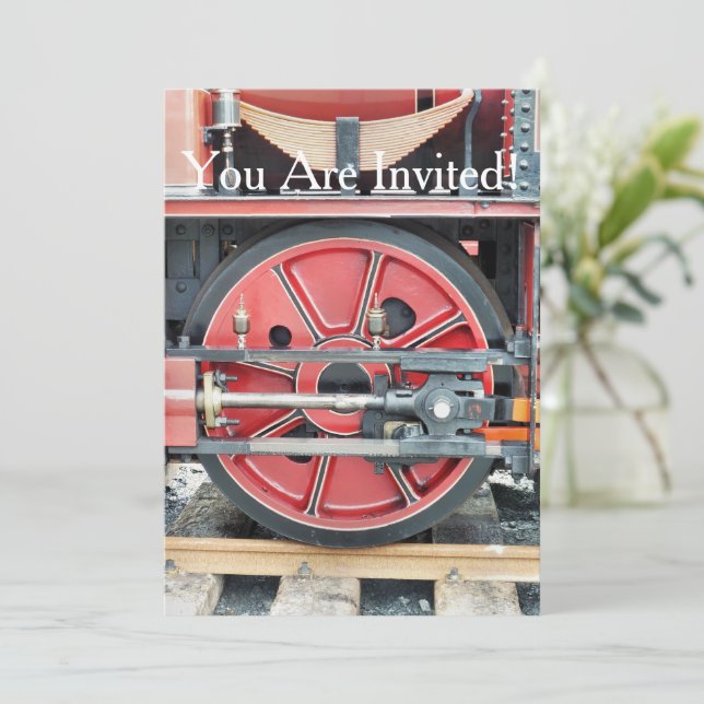 CONVITES COMBOIO A VAPOR (Em pé/Frente)