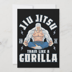Convites Comboio como Gorilla BJJ brasileiro Jiu Jitsu