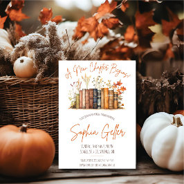 Convites Começa Um Novo Capítulo! Chá de panela Floral de o