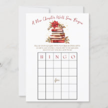 Começa Um Novo Capítulo! jogo Chá de fraldas BINGO