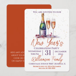 Convites Comemoração de Ano Novo