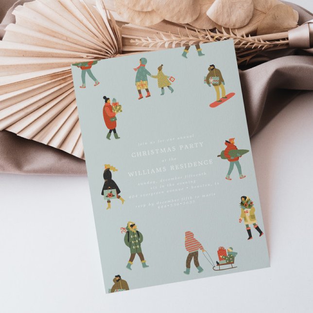 Convites Comemoração de Natal Moderna (Criador carregado)