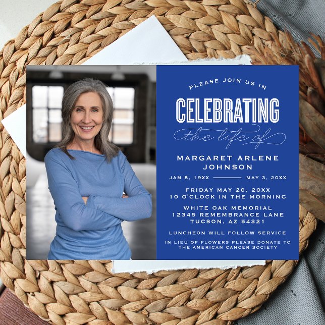 CONVITES COMEMORAÇÃO DO FUNERAL DE VIDA MODERNA NEGRA (Criador carregado)