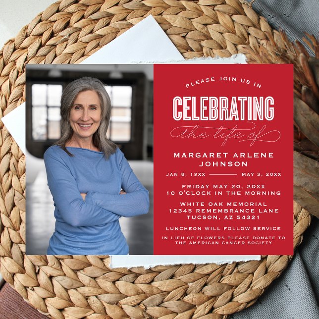 CONVITES COMEMORAÇÃO DO FUNERAL DE VIDA MODERNA NEGRA (Criador carregado)