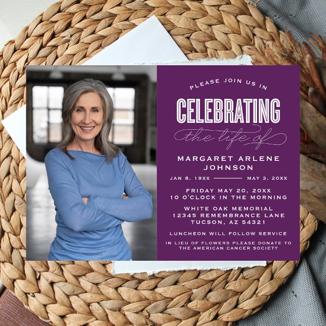 CONVITES COMEMORAÇÃO DO FUNERAL DE VIDA MODERNA NEGRA (Criador carregado)