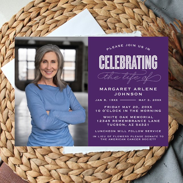 CONVITES COMEMORAÇÃO DO FUNERAL DE VIDA MODERNA NEGRA (Criador carregado)