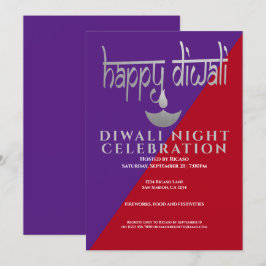 Convites Comemoração Noturna Diwali Da Luz