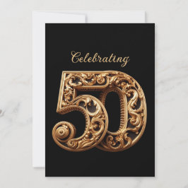 CONVITES COMEMORANDO 50 ANIVERSÁRIO DE CASAMENTO DOURADO EL