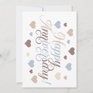 Convites Comemorando o Amor: Feliz Aniversário de Casamento