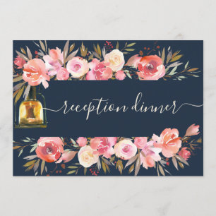 Convites Comensal Dourado da recepção das lanternas do