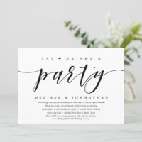 Comer, Beber e Festejar, Jantar de Casamento Intim