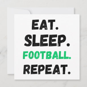Convites Comer Dormir Futebol Repetir Fofo Comer Dormir Fut