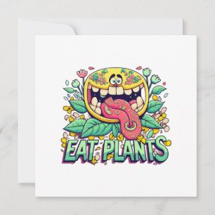 Convites Comer Plantas