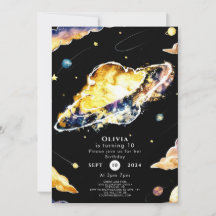 Comet Whimsy Space Aniversário