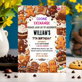 Convites comida de troca de novatas bonitinhos