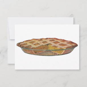 Convites Comidas de Vintage, Sobremesa, Torta de Abóbora de