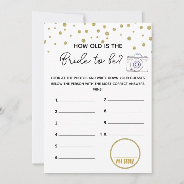 Convites como antigo jogo de chá de fraldas (Frente)