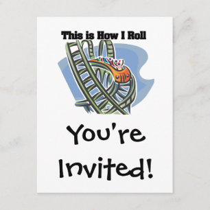 Convites Como eu rolo (Porta copos do cilindro)