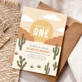 Convites Como o Ocidente foi um aniversário de cowboy