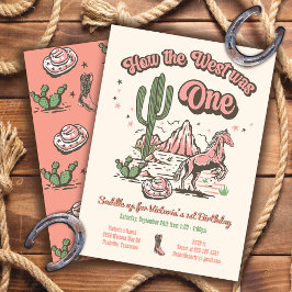 Convites Como o Ocidente foi um aniversário de uma vaquinha